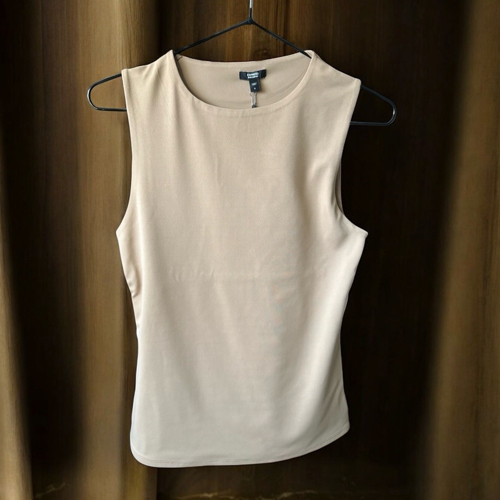 Express Cream Tank Top